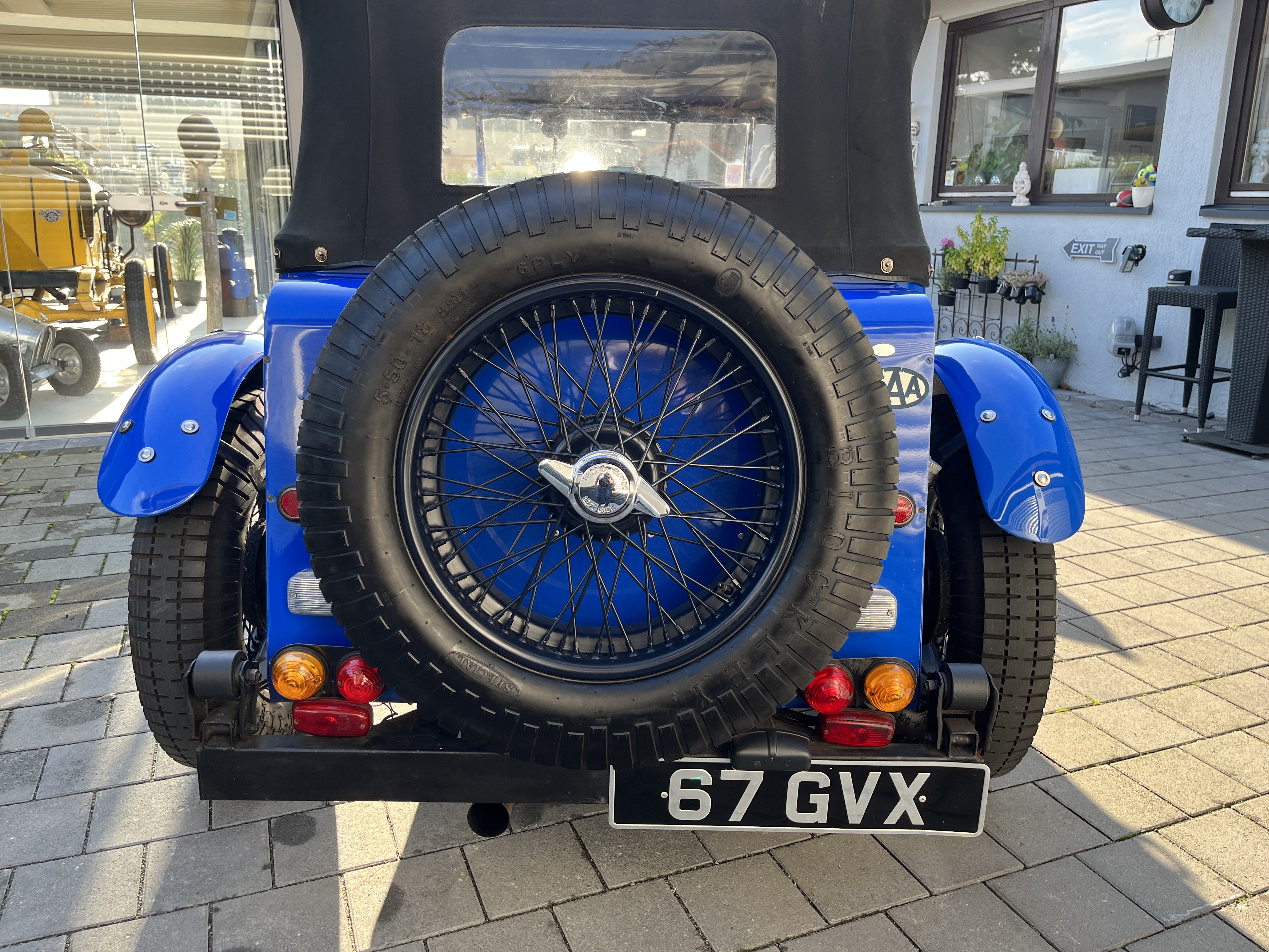 Teal-Tourer Alukarosse 4 Seater mit vollwertigem Stoffverdeck sehr selten!! H-Zulassung neu