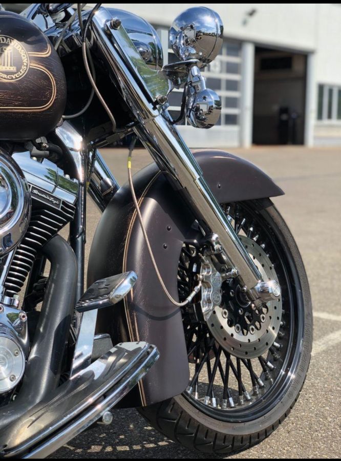 Harley Davidson Road King chicano Style einzigartig