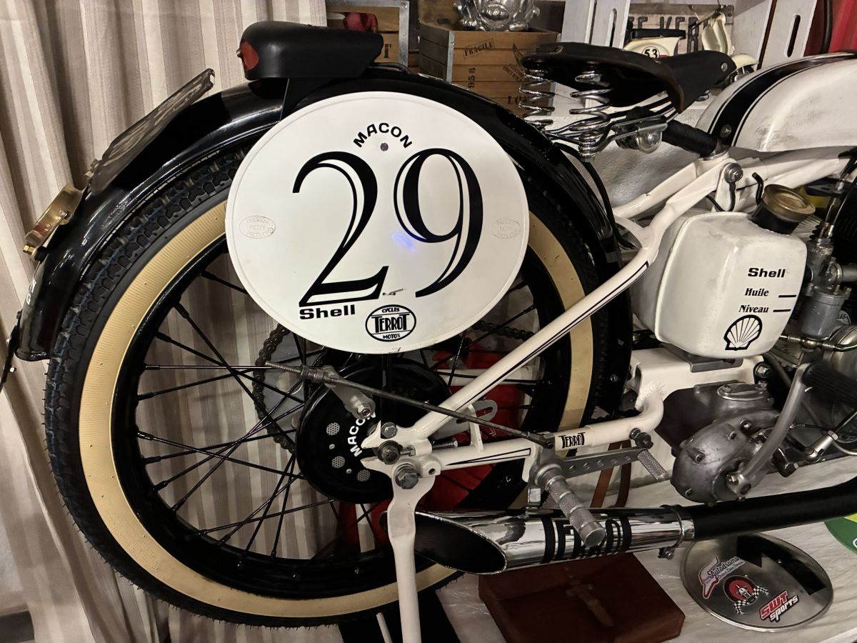 DIJON Terrot 250 PU BOARD -Tracker RACINGMASCHINE  Bj. 1929