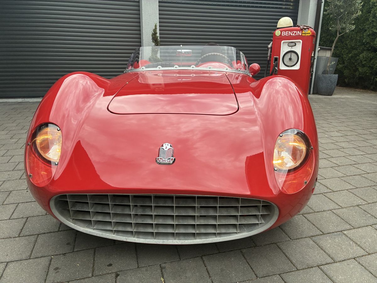 Triumph TR-2 Superleggera Bristol Werksrennwagen aus 1955