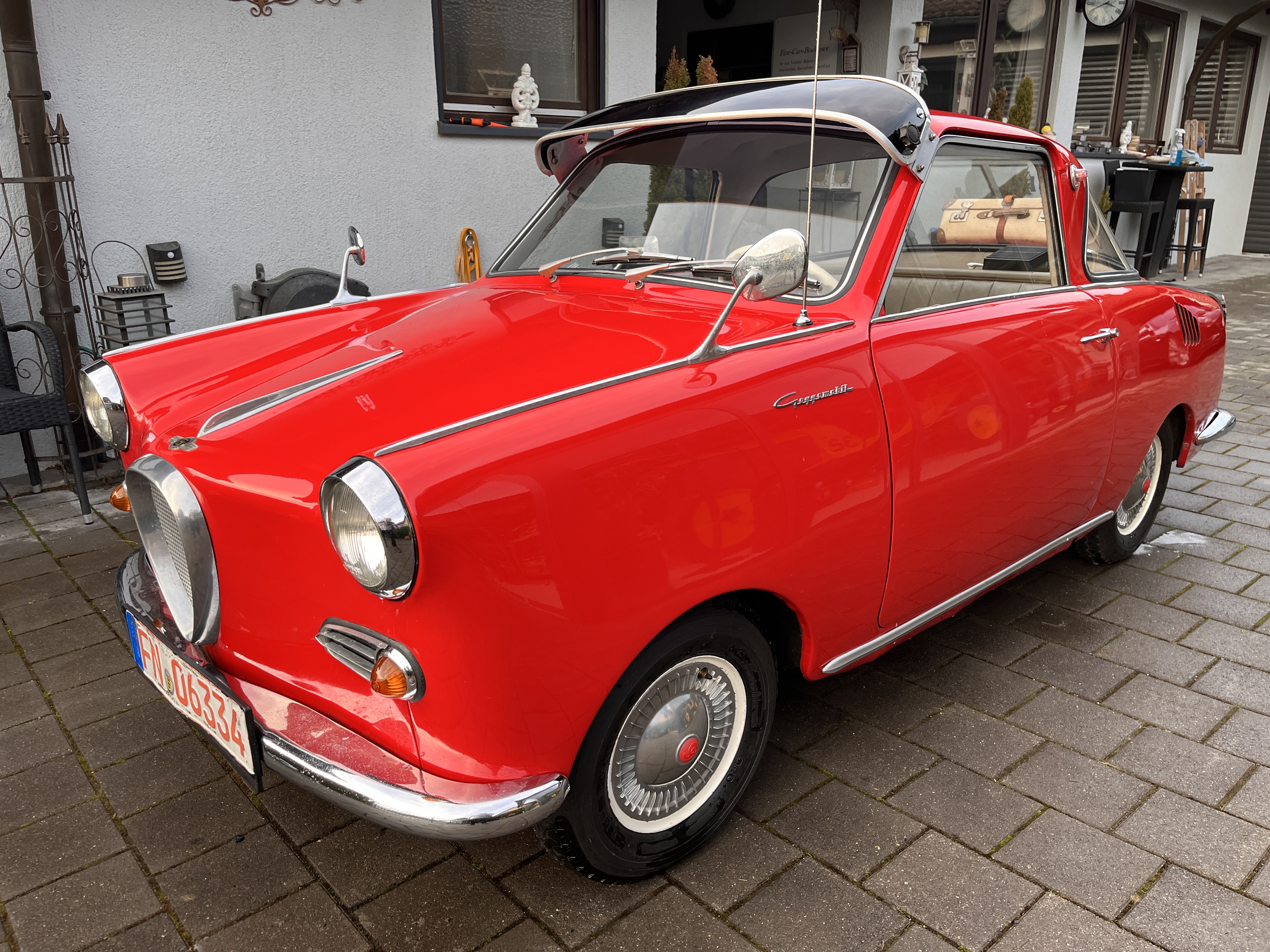 Glas-Goggomobil Coupè in gutem restauriertem Zustand